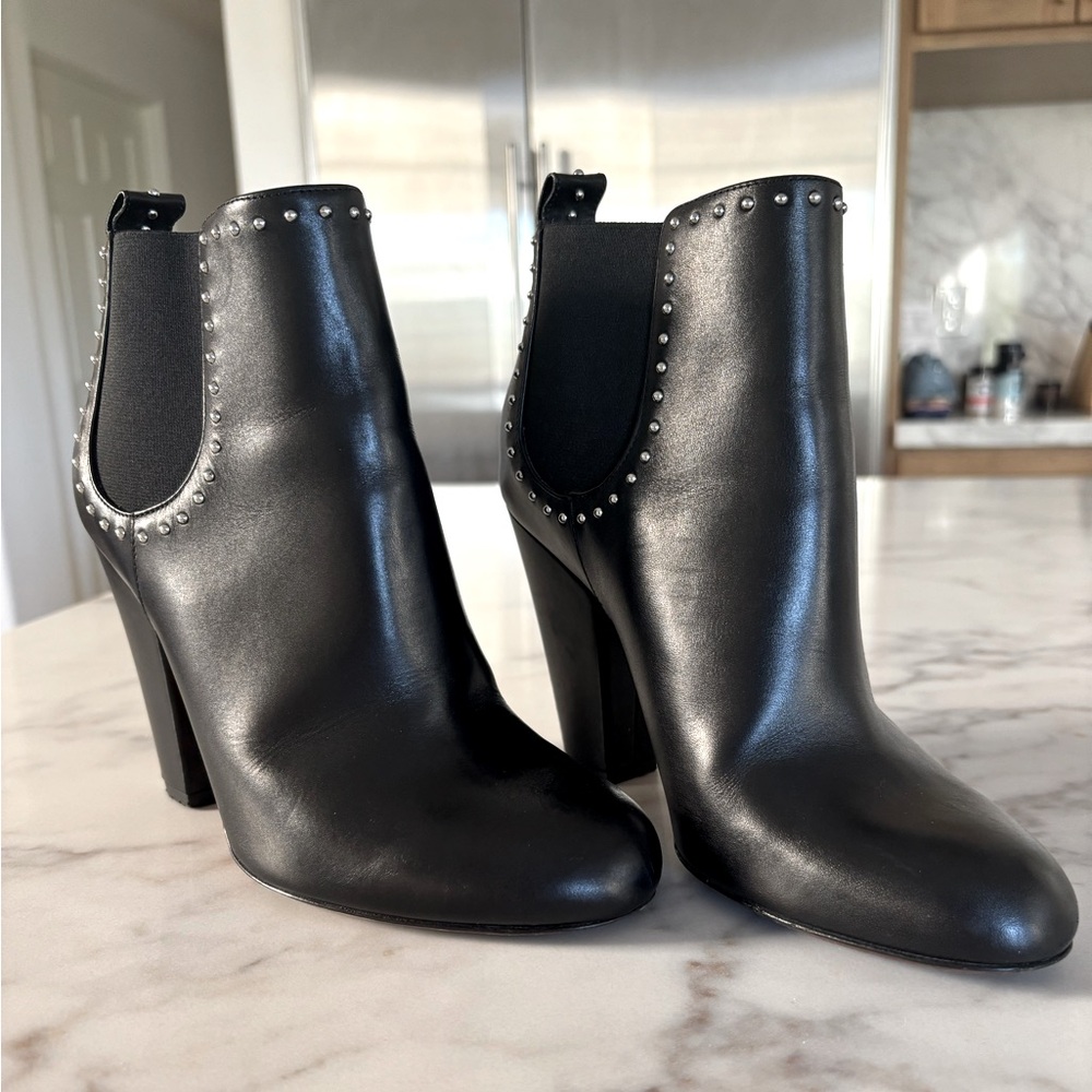 Authentic Givenchy Stud Chelsea Ankle Boots 37